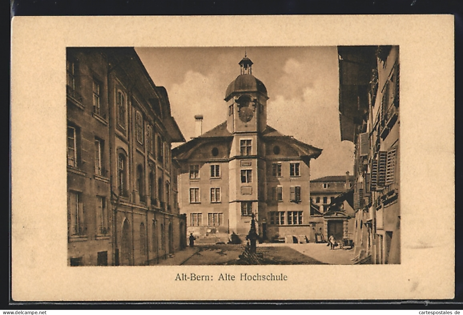 AK Alt-Bern, Strasse Herrengasse Mit Alter Hochschule  - Bern