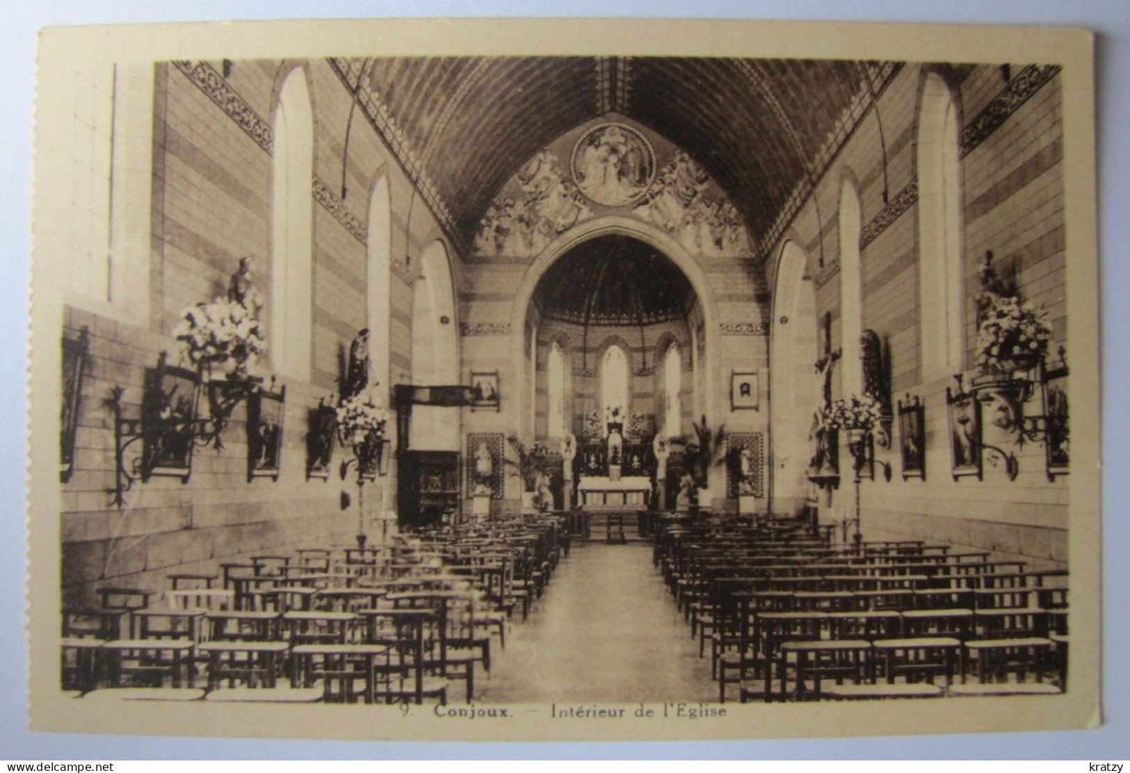 BELGIQUE - NAMUR - CINEY - CONJOUX - Intérieur De L'Eglise - Ciney