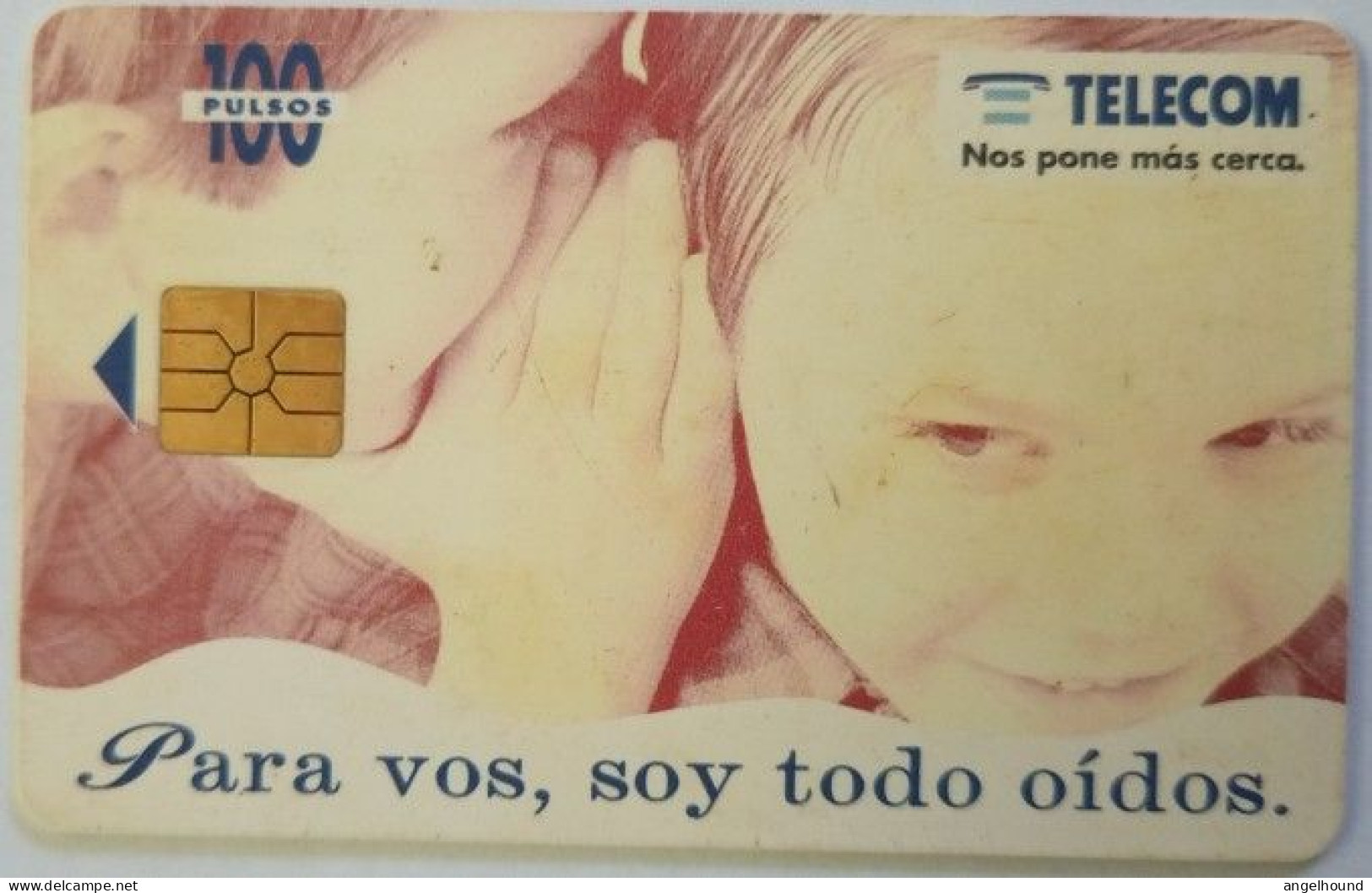 Argentina 100 Unit Chip Card - Para Vos Soy Todo Oidos ( G58 ) - Argentinië