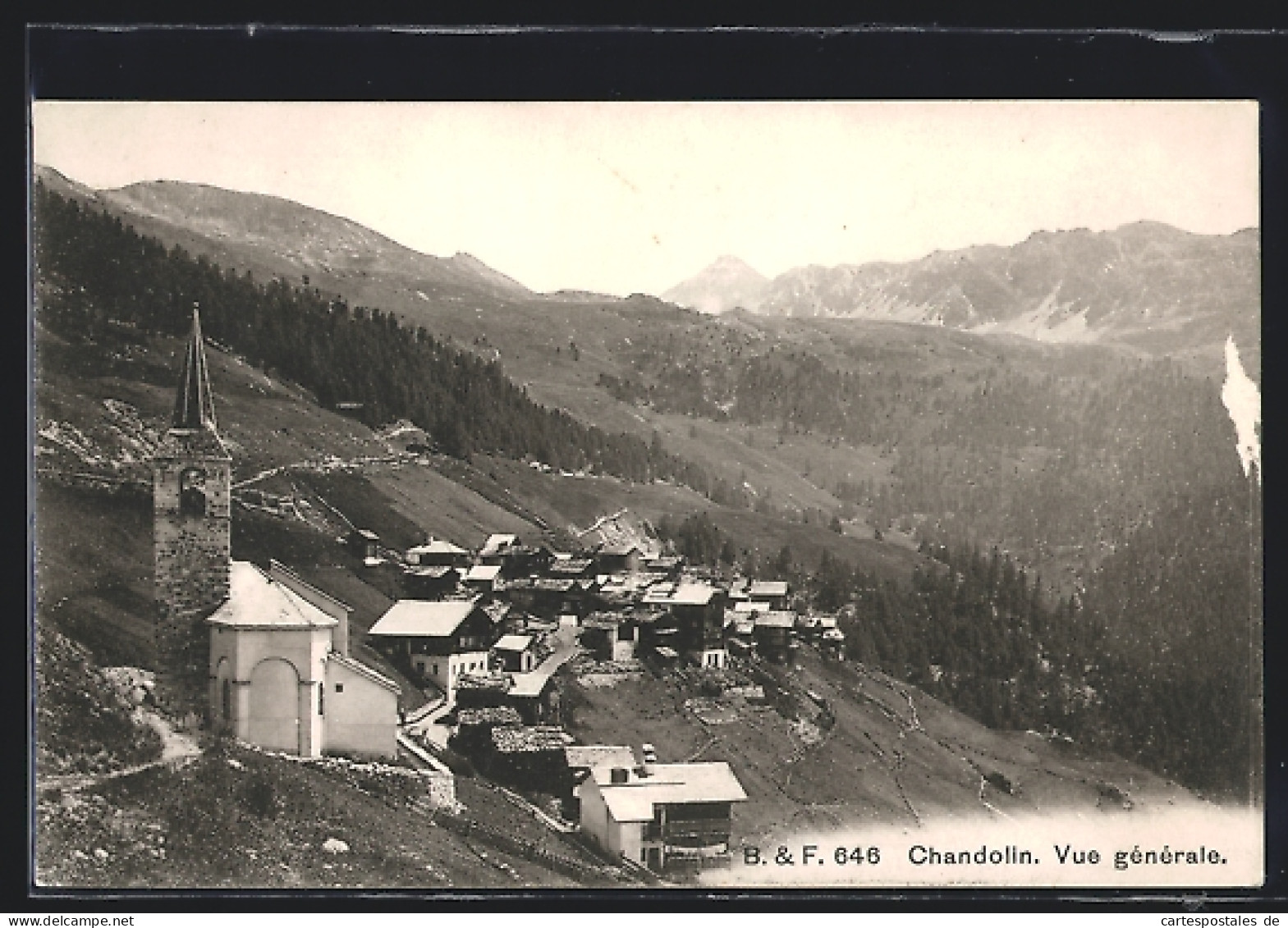 AK Chandolin, Vue Generale  - Chandolin