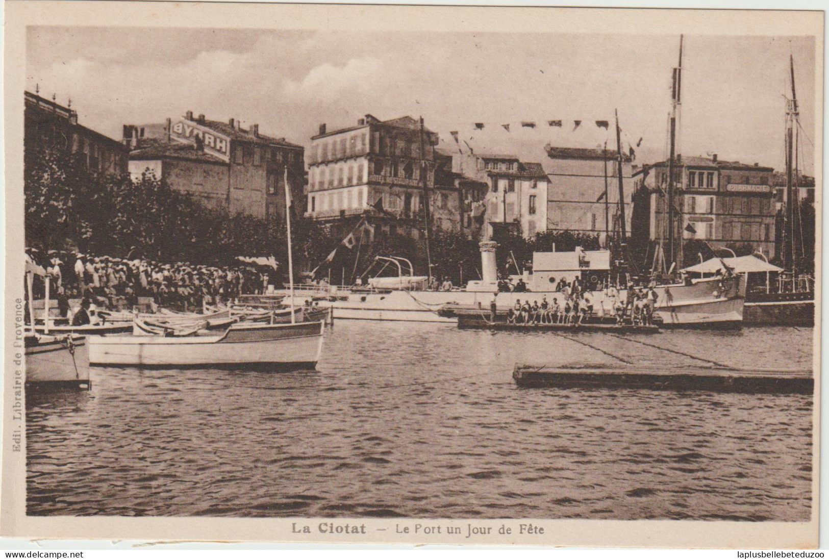 CPA - 13 - LA CIOTAT - Le Port Un Jour De Fête - Vers 1930 - La Ciotat