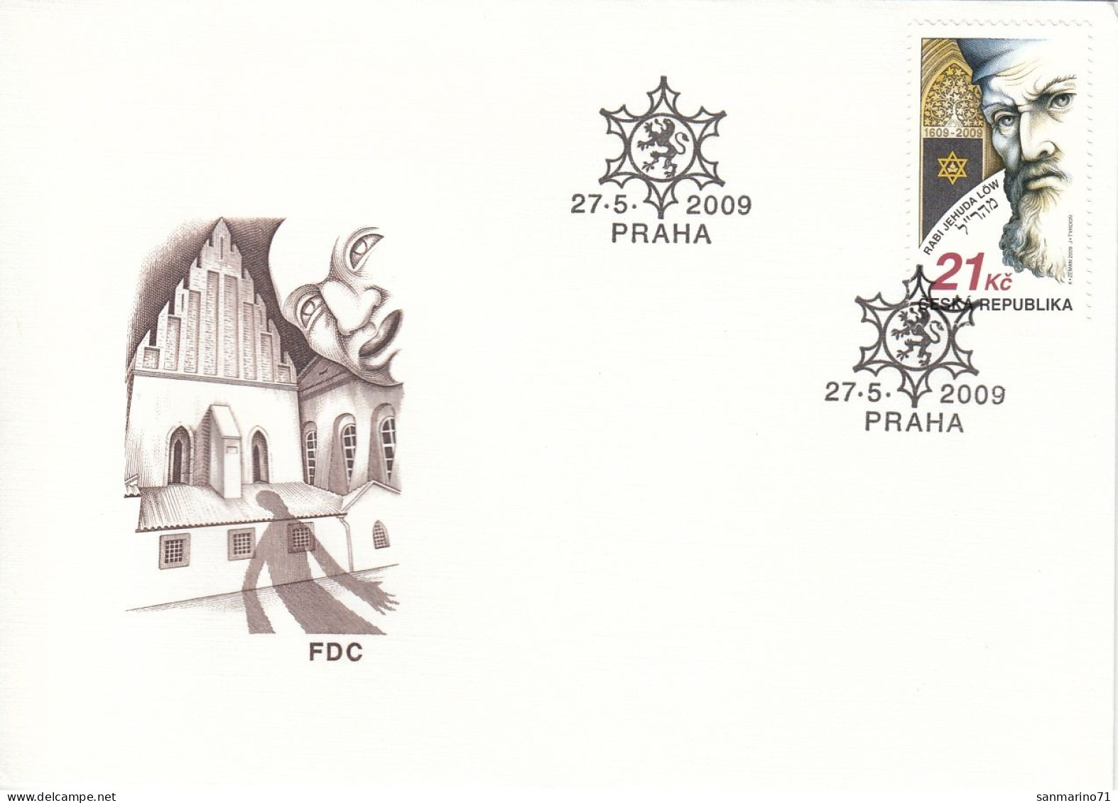 FDC CZECH REPUBLIC 599 - Non Classificati