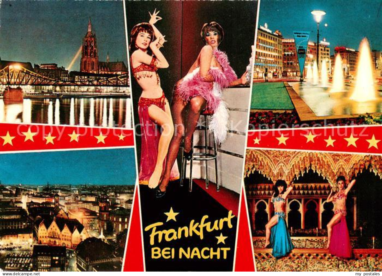 73675045 Frankfurt Main Bei Nacht Teilansichten Cabaret Frankfurt Main - Frankfurt A. Main