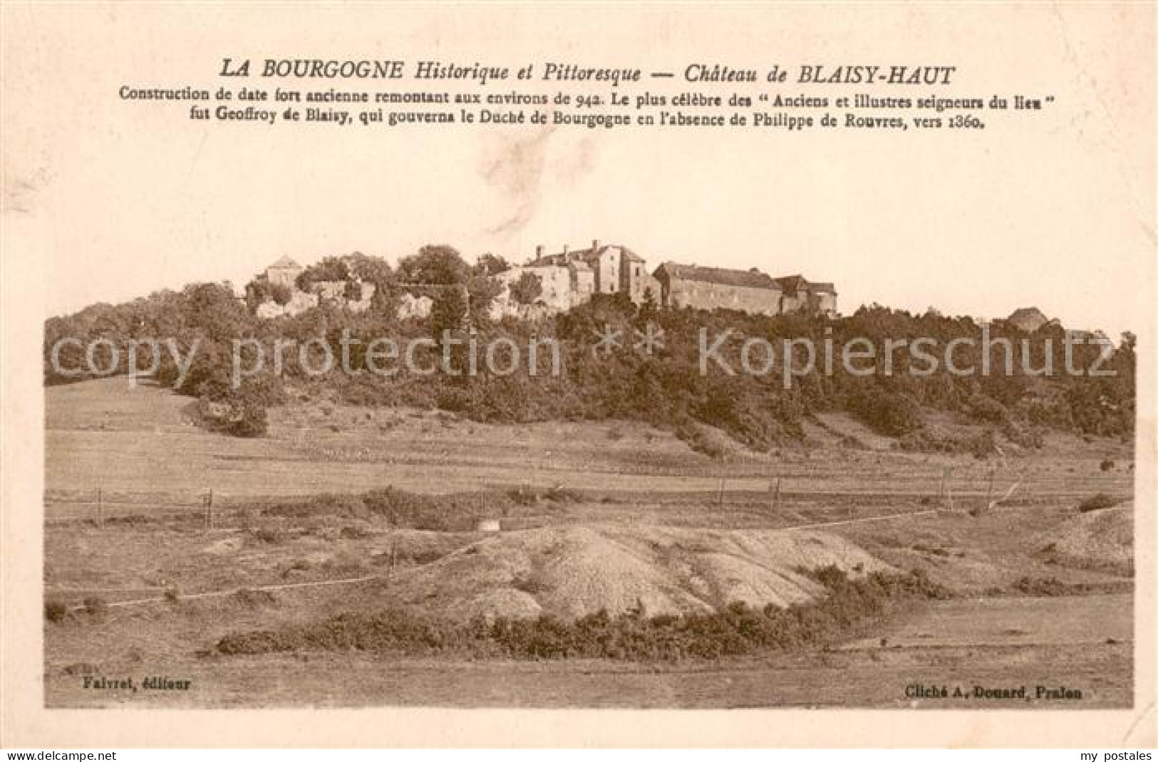 73674994 La Bourgogne Chateau De Blaisy Haut La Bourgogne - Other & Unclassified