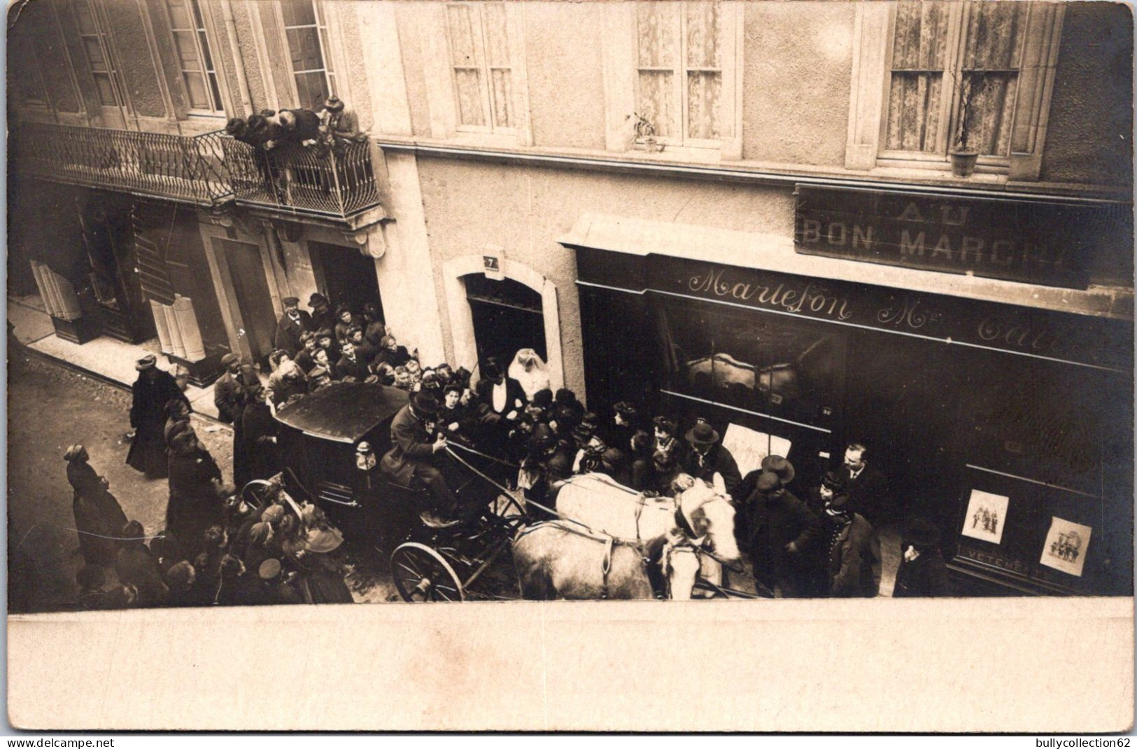 SELECTION - VILLENEUVE SUR LOT - CARTE PHOTO - Au Bon Marché N°7 - MARTEFON. 8,rue Des élus. - Villeneuve Sur Lot