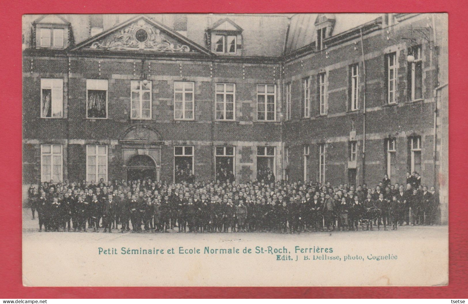 Ferrières - Petit Séminaire Et Ecole Normale De St-Roch / Feldpost 1918 ( Voir Verso ) - Ferrières