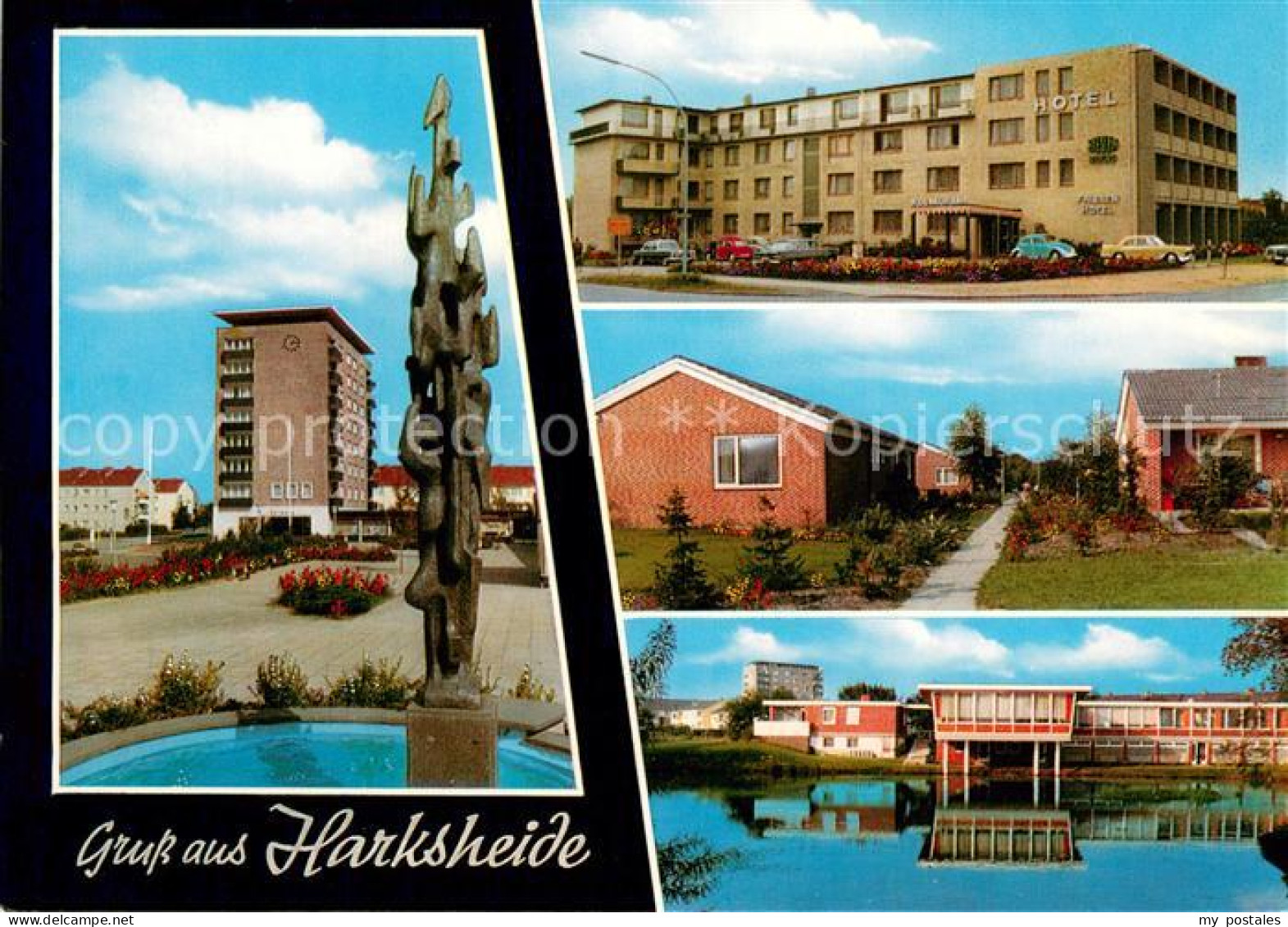 73673998 Harksheide Rathaus Friesen Hotel Sportlerheim SOS Kinderdorf Harksheide - Norderstedt