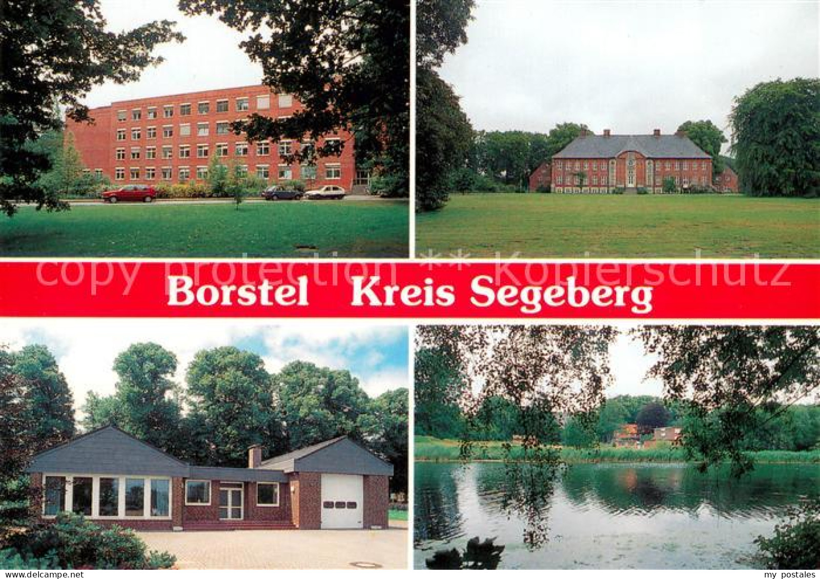 73673983 Borstel Bad Oldesloe Verwaltungsgebaeude Rathaus Bungalow Seepartie Bor - Andere & Zonder Classificatie