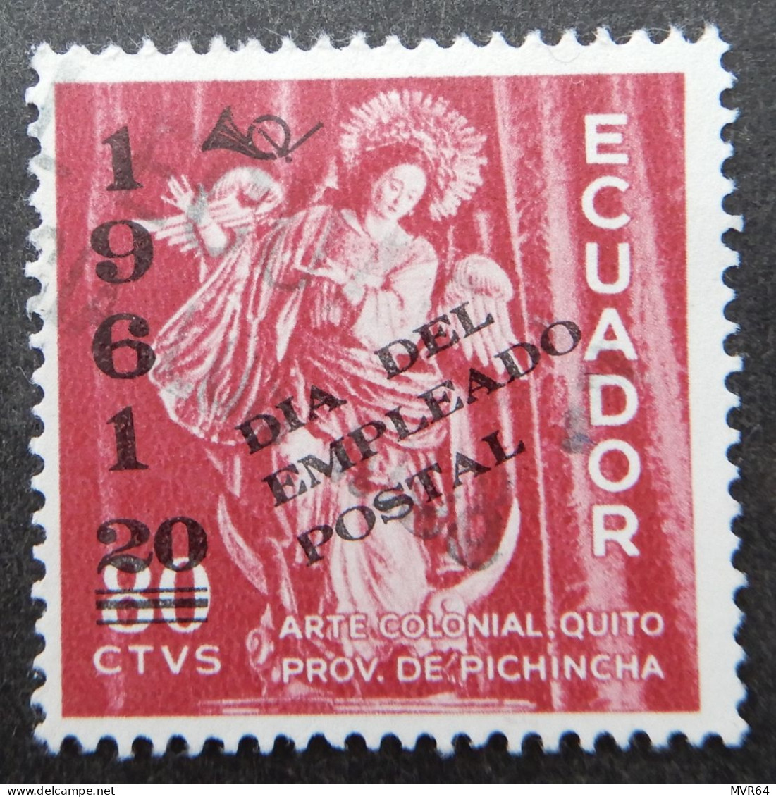 Ecuador 1963 (1) Postal Emplayees' Day - Equateur