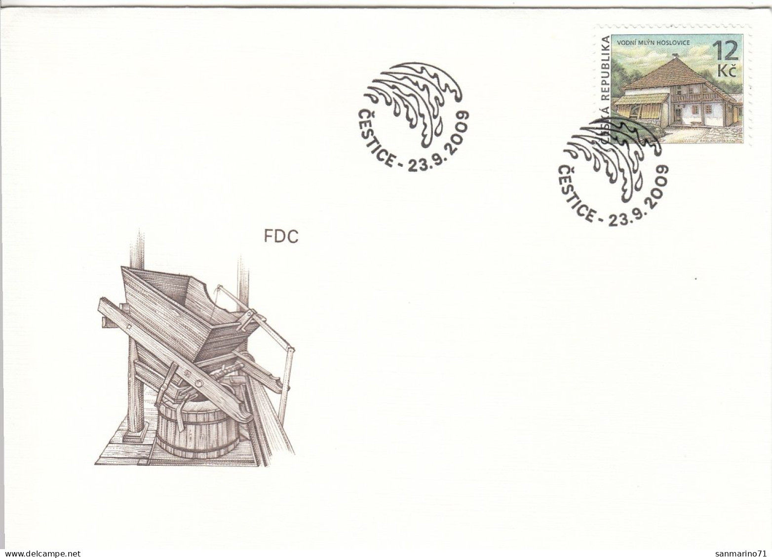 FDC CZECH REPUBLIC 608 - Other & Unclassified