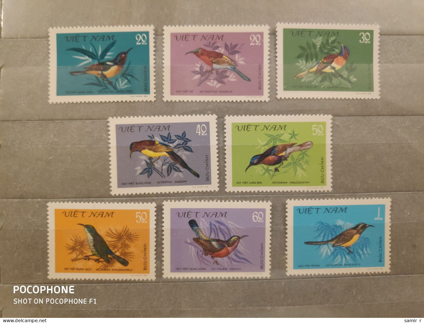1981	Vietnam	Birds (F93) - Viêt-Nam
