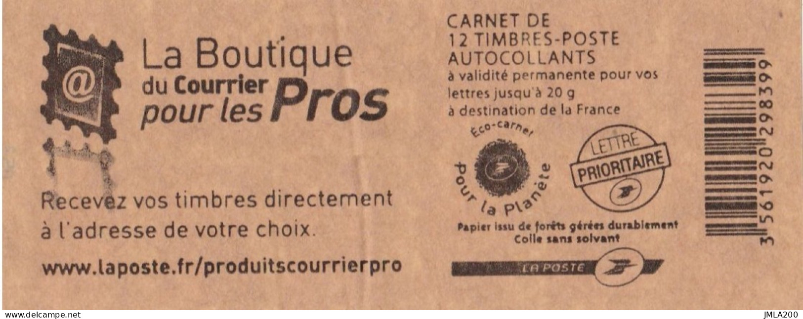 France 2010 4197-C17- Type Marianne De Beaujard La Boutique Du Courrier Pour Les Pros. - Modernes : 1959-...