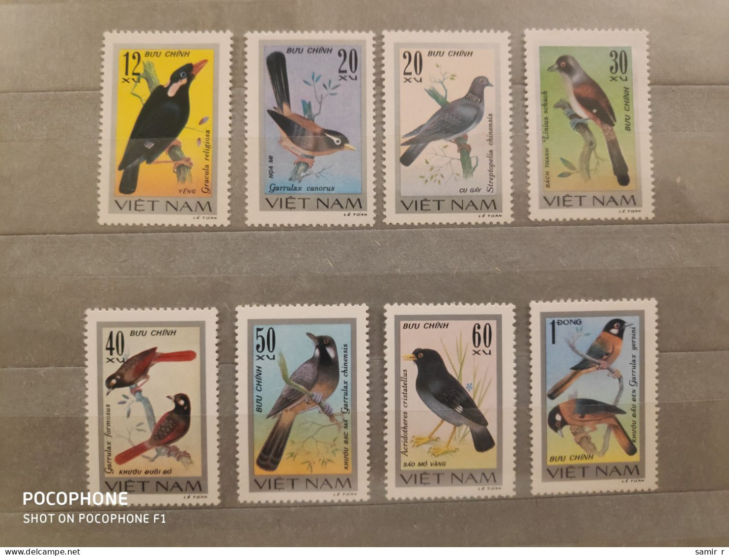 1978	Vietnam	Birds (F93) - Viêt-Nam