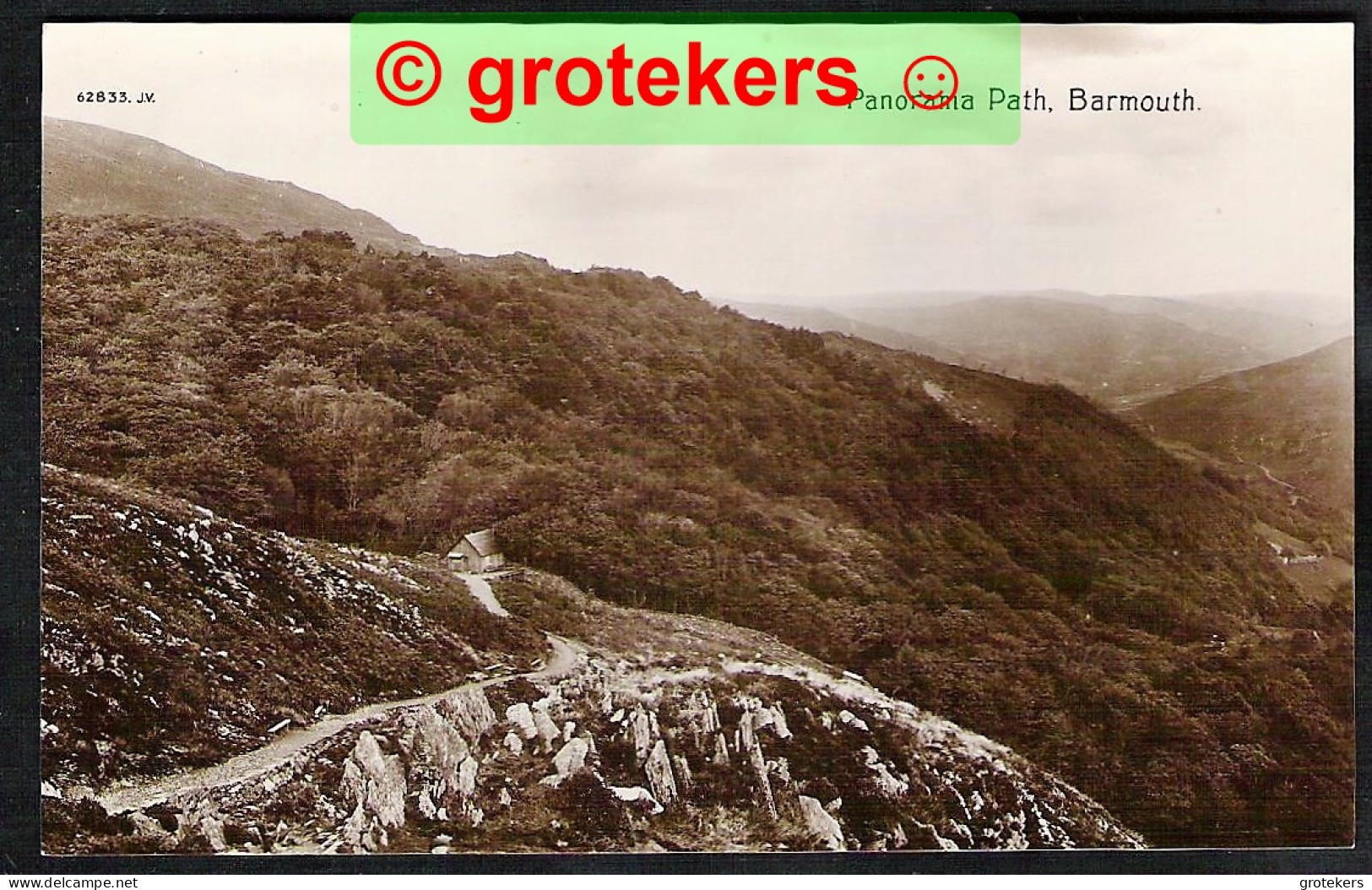 BARMOUTH Panorama Path ± 1915 - Merionethshire