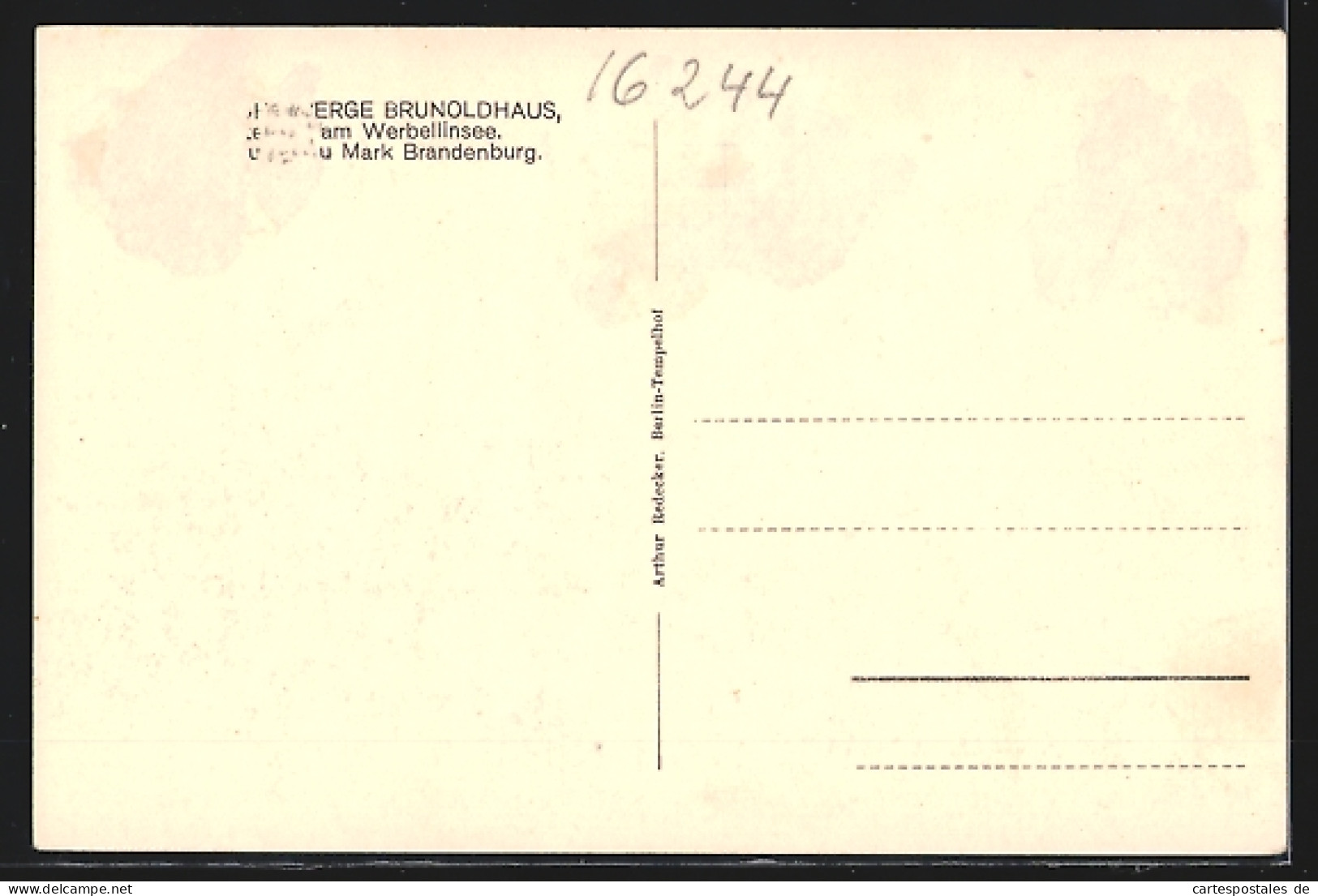 AK Altenhof A. Werbellinsee, Jugendherberge Brunoldhaus  - Sonstige & Ohne Zuordnung