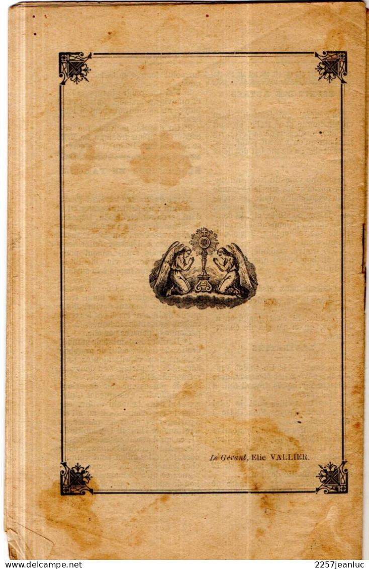 Bulletin Paroissial De Boujan Sur Libron De Juillet  1901.n : 14 De 12 Pages - Historische Documenten