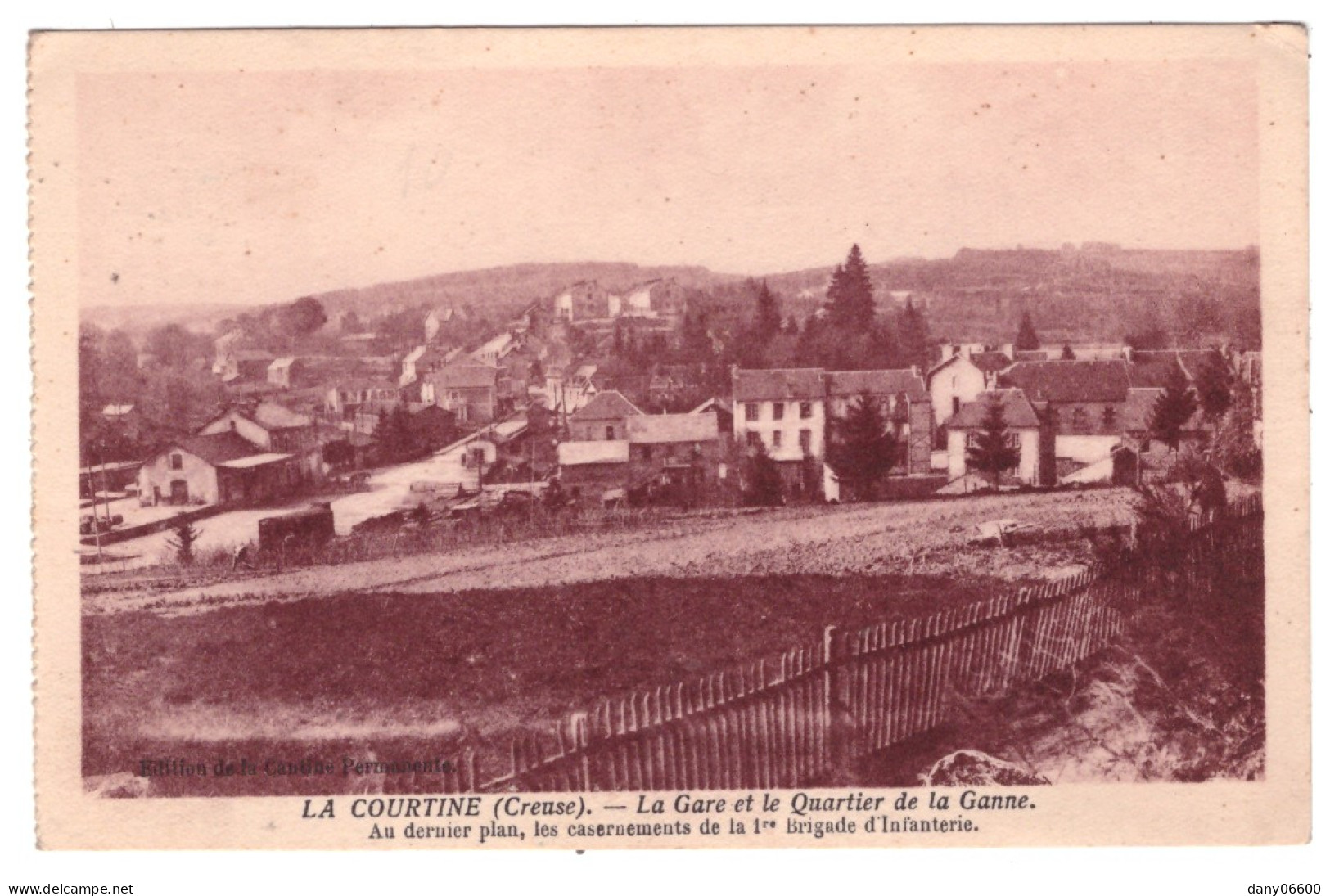 LA COURTINE - La Gare Et Le Quartier De La Ganne  - La Courtine
