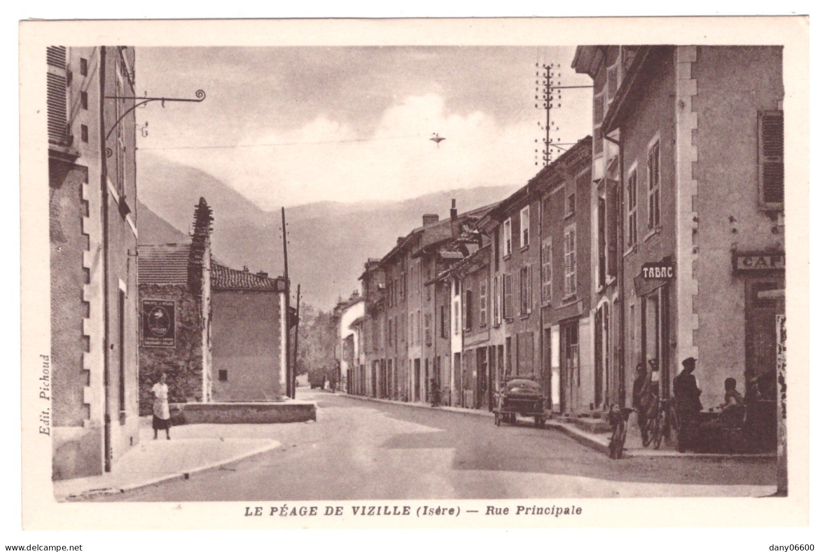 LE PEAGE DE VIZILLE - Rue Principale (carte Animée) - Vizille