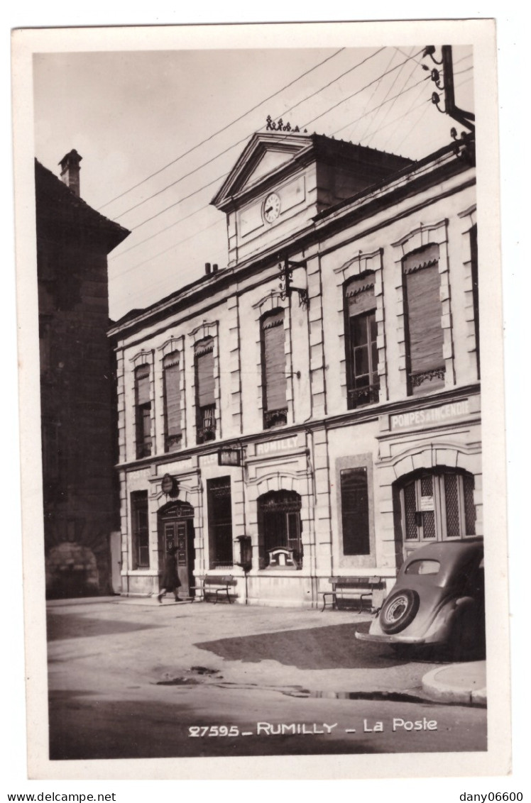 RUMILLY - La Poste (carte Photo) - Rumilly
