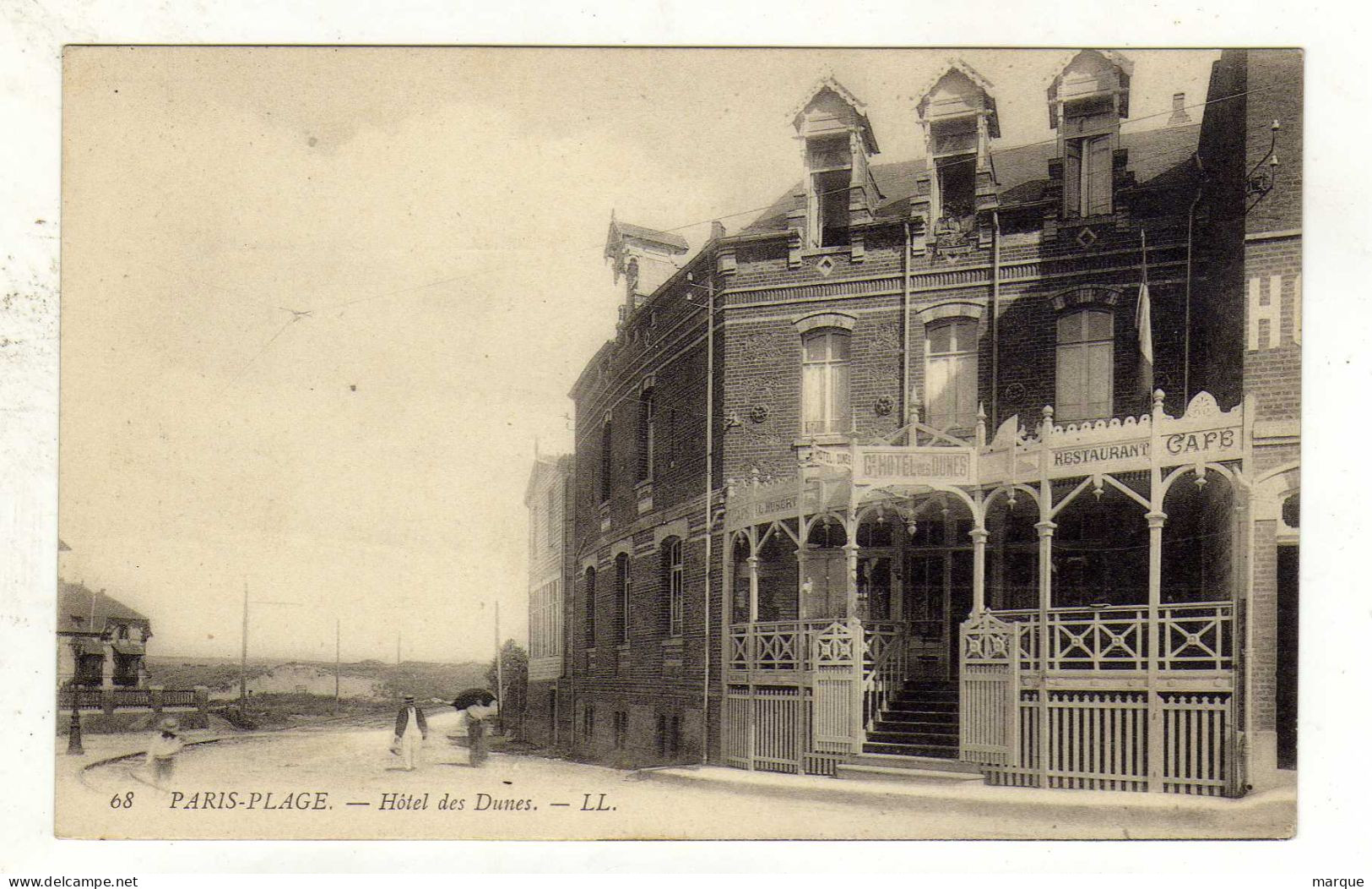 Cpa N° 68 LE TOUQUET PARIS PLAGE Hôtel Des Dunes - Le Touquet