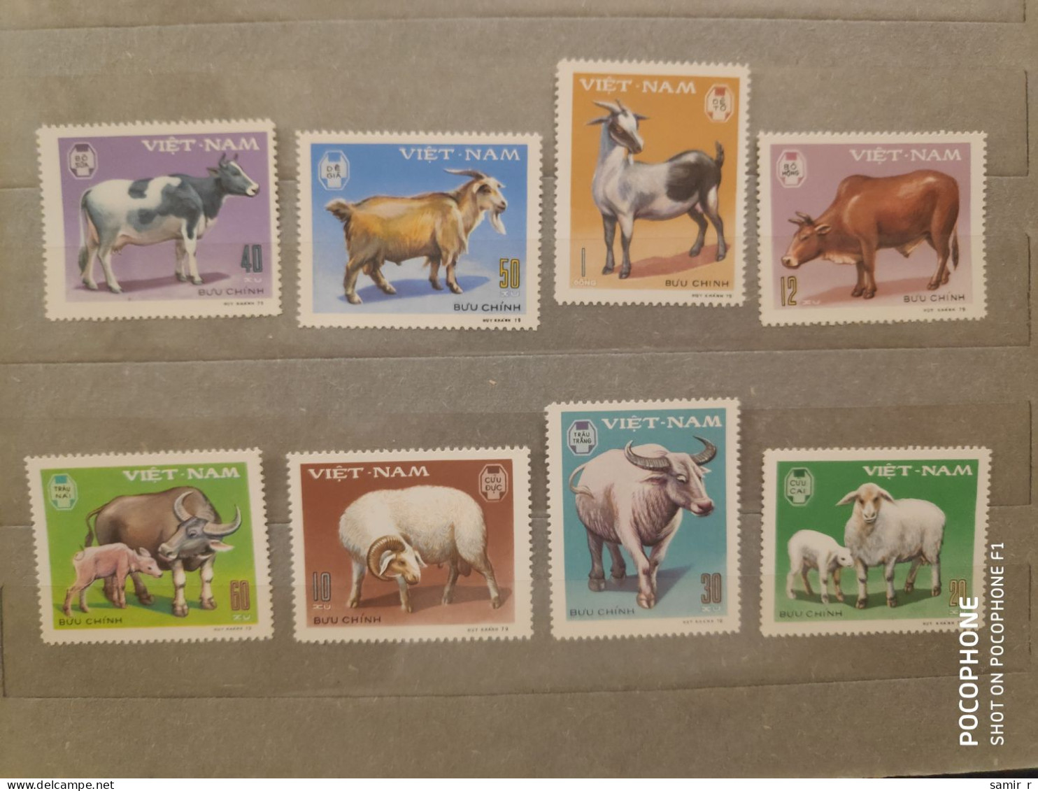 1979	Vietnam	Animals Cows (F93) - Vietnam
