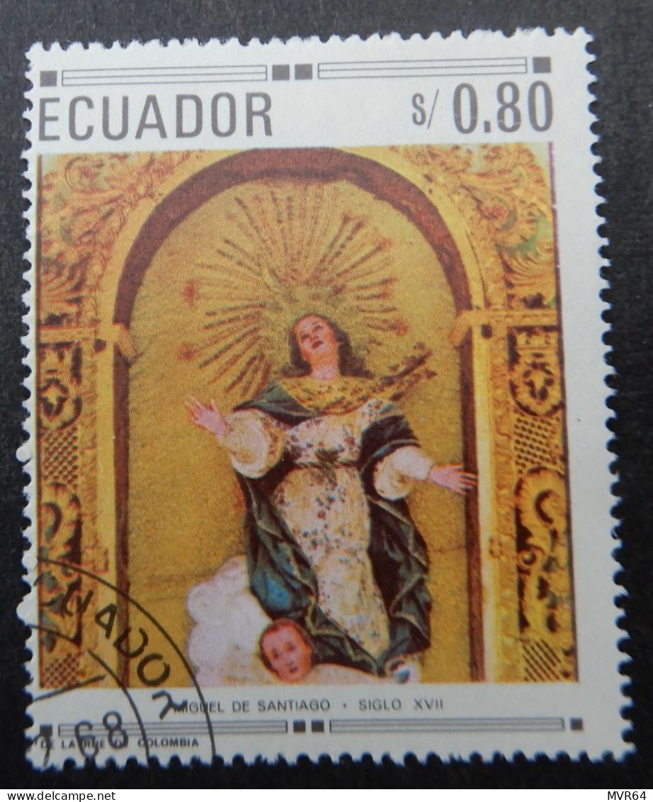 Ecuador 1968 (2) Christian Paintings - Equateur