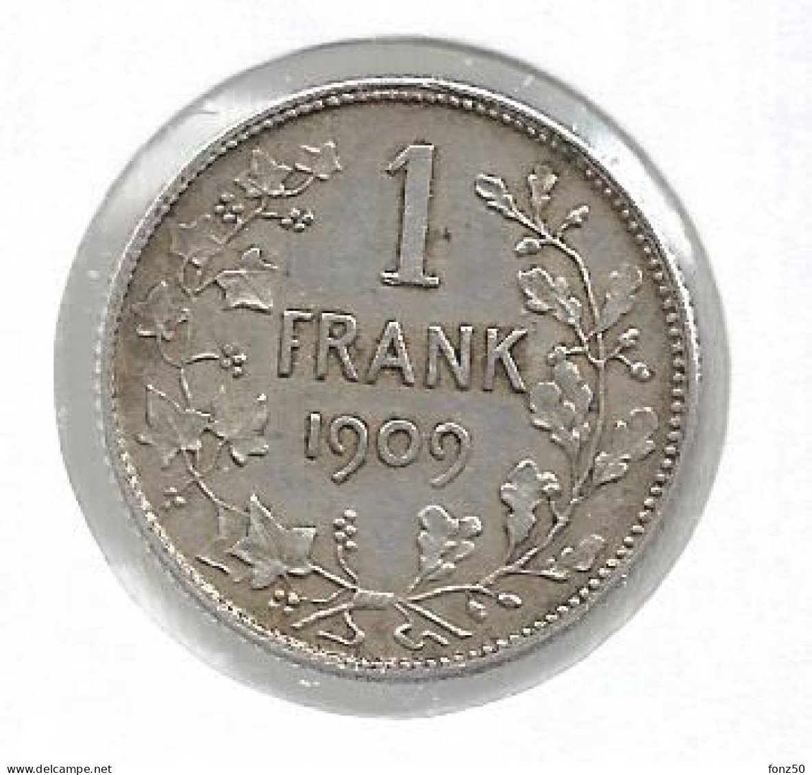 LEOPOLD II * 1 Frank 1904 Frans  Met Punt * Z.Fraai / Prachtig * Nr 12864 - 1 Frank