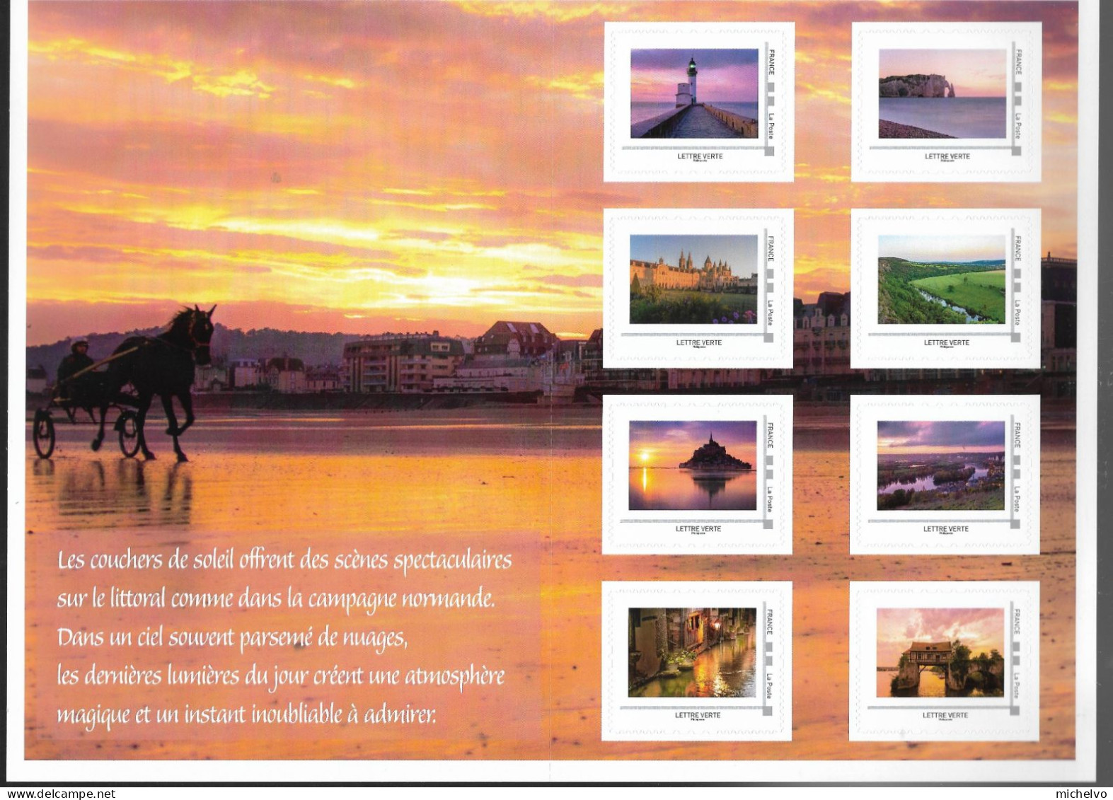 France 2024 - Collector - Couchers De Soleil En Normandie ** - Collectors