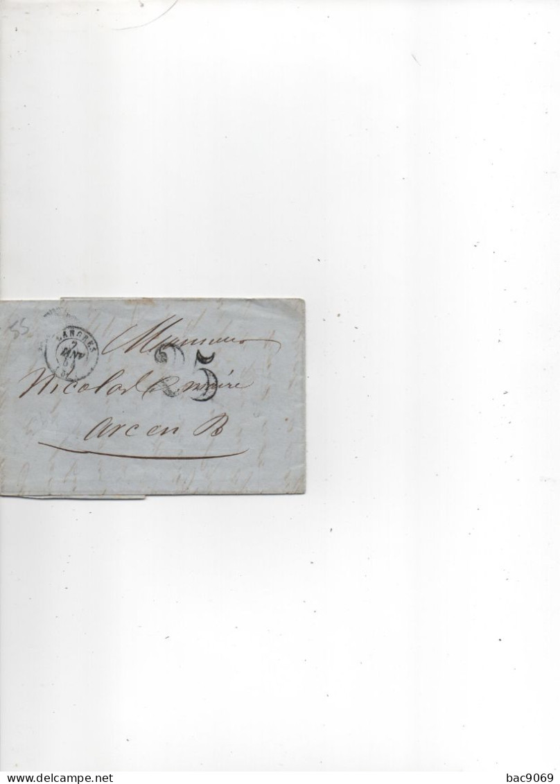 Lot Mai A: Lettre - 1801-1848: Precursors XIX