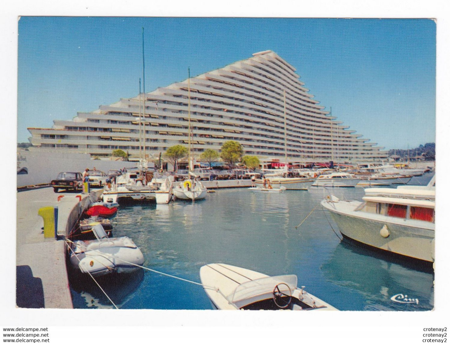 06 VILLENEUVE LOUBET Marina Baie Des Anges Yachts Catamaran Arch M.A Minangoy Le Port Peugeot 304 OPEL - Sonstige & Ohne Zuordnung