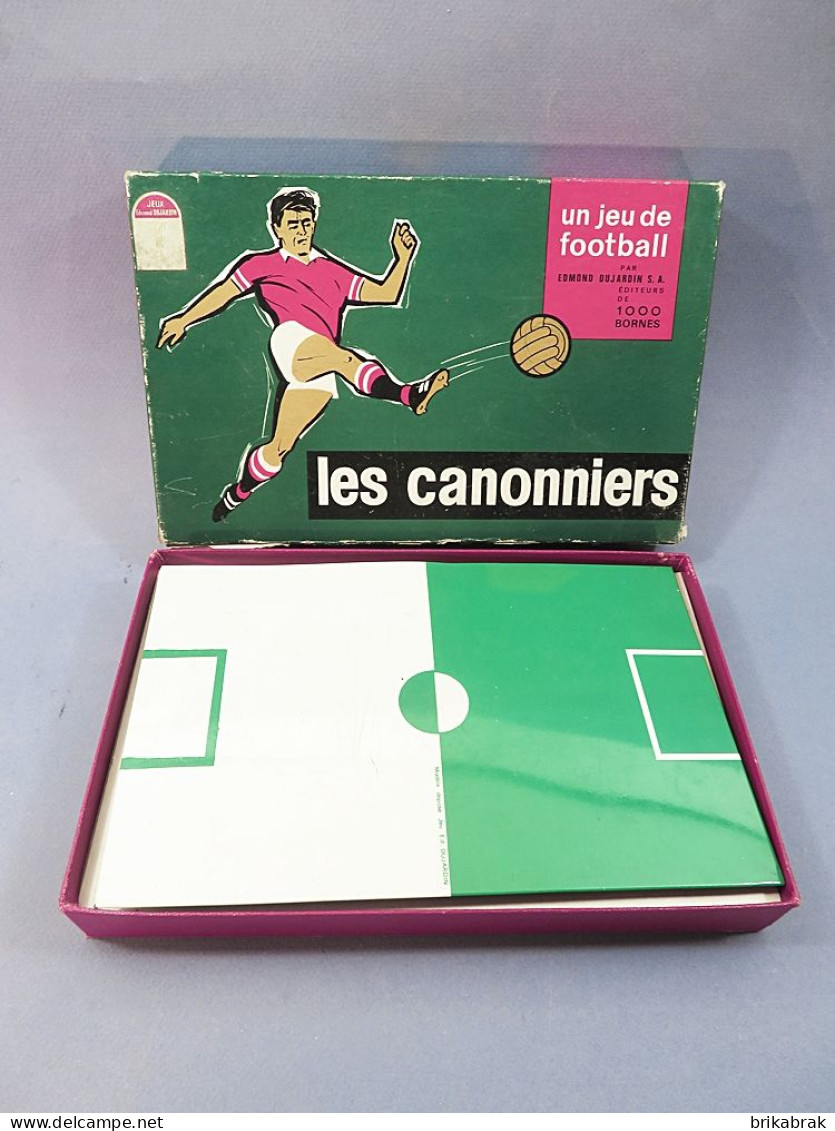 JEU DE SOCIETE LES CANNONIERS @ Jouet Ancien Football - Oud Speelgoed