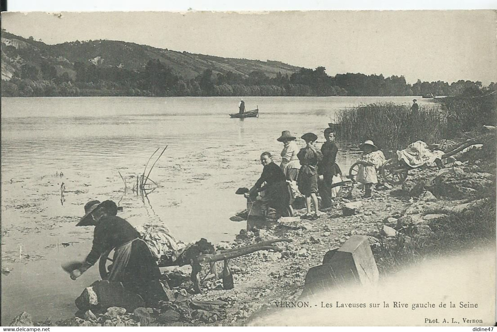 VERNON - Les Laveuses Sur La Rive Gauche De La Seine - Vernon
