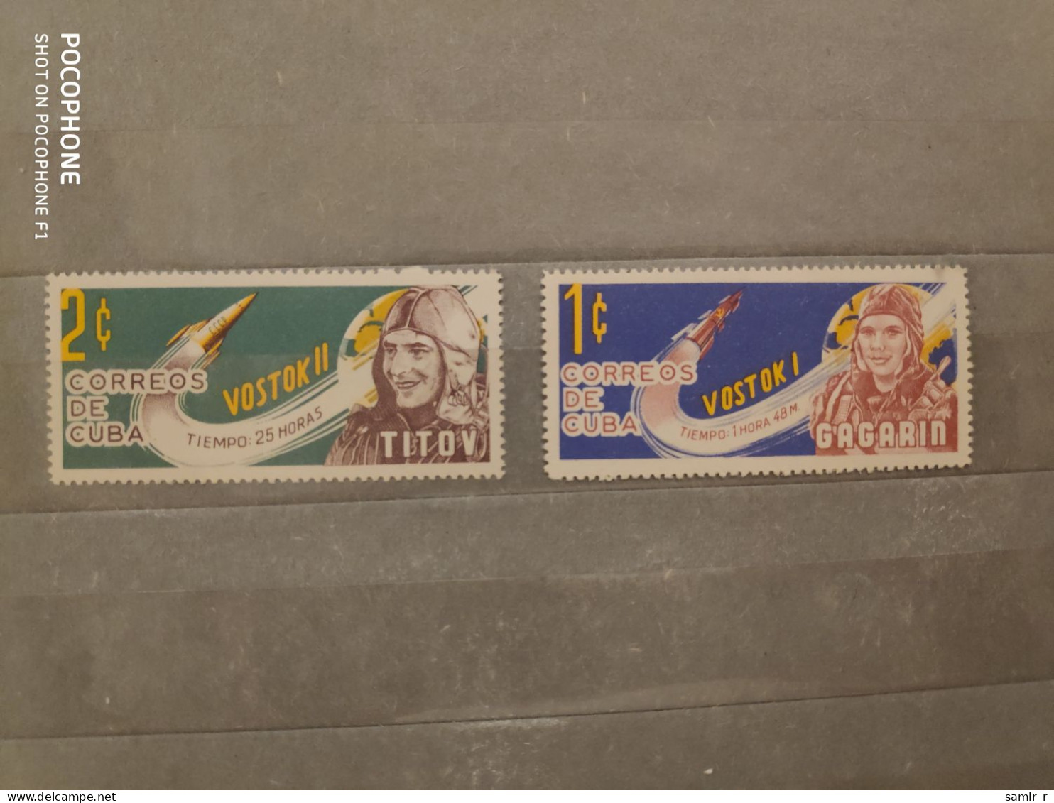 1963	Cuba	Space (F92) - Unused Stamps