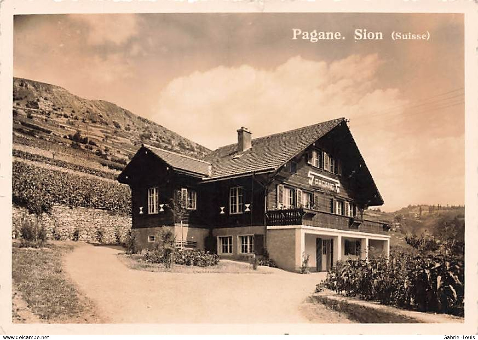 Pagane Sion ( 10x 15) - Sion