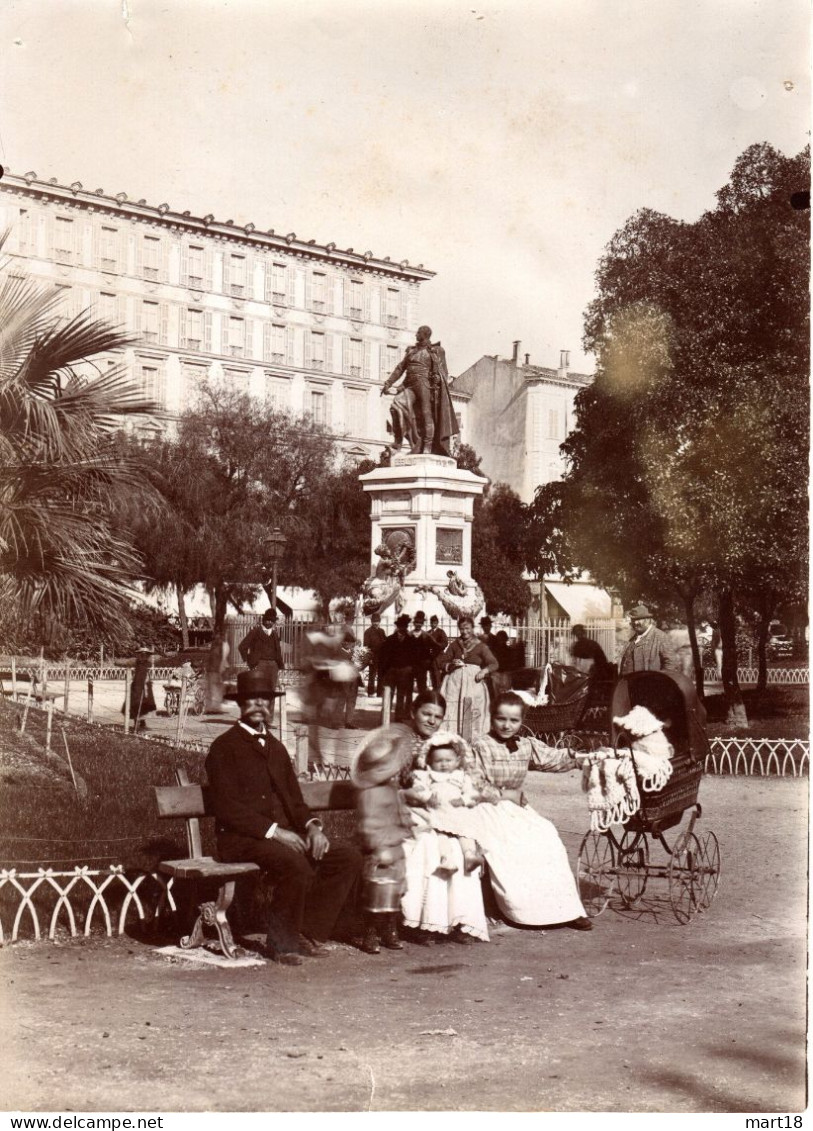 Photo - Square Massena à Nice (06) - Années 1900 - Pas Carte Postale - - Sonstige & Ohne Zuordnung