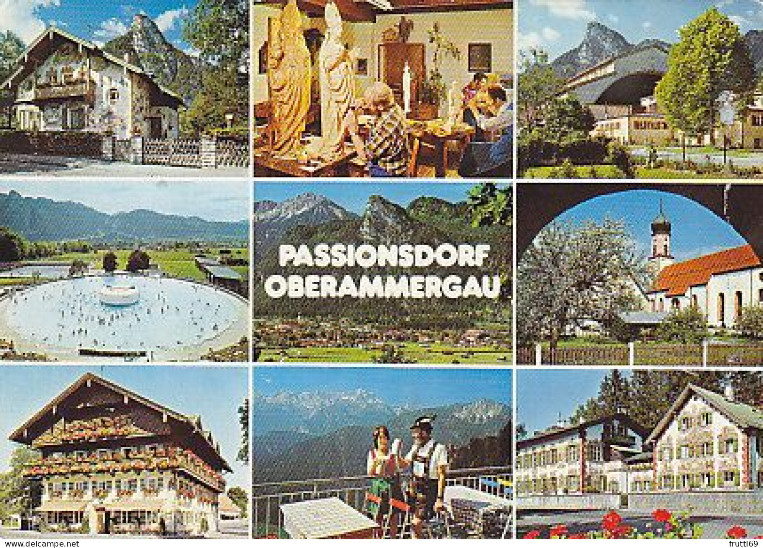 AK 215939 GERMANY - Oberammergau - Passionsdorf - Oberammergau