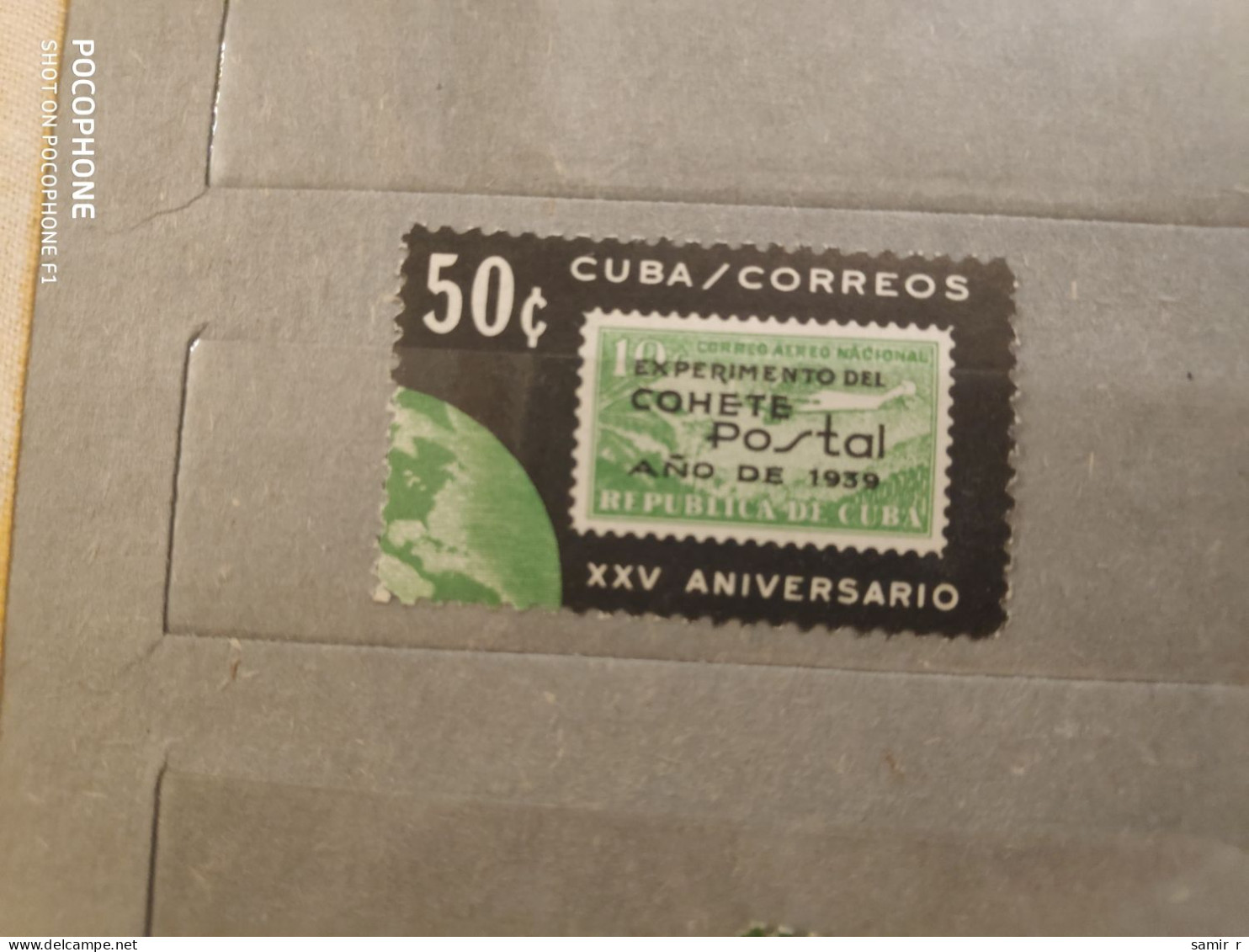 1964	Cuba	Space (F92) - Unused Stamps