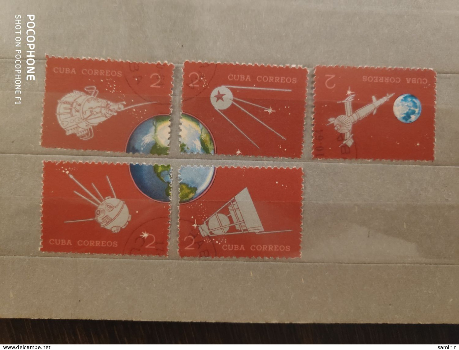 1964	Cuba	Space (F92) - Used Stamps