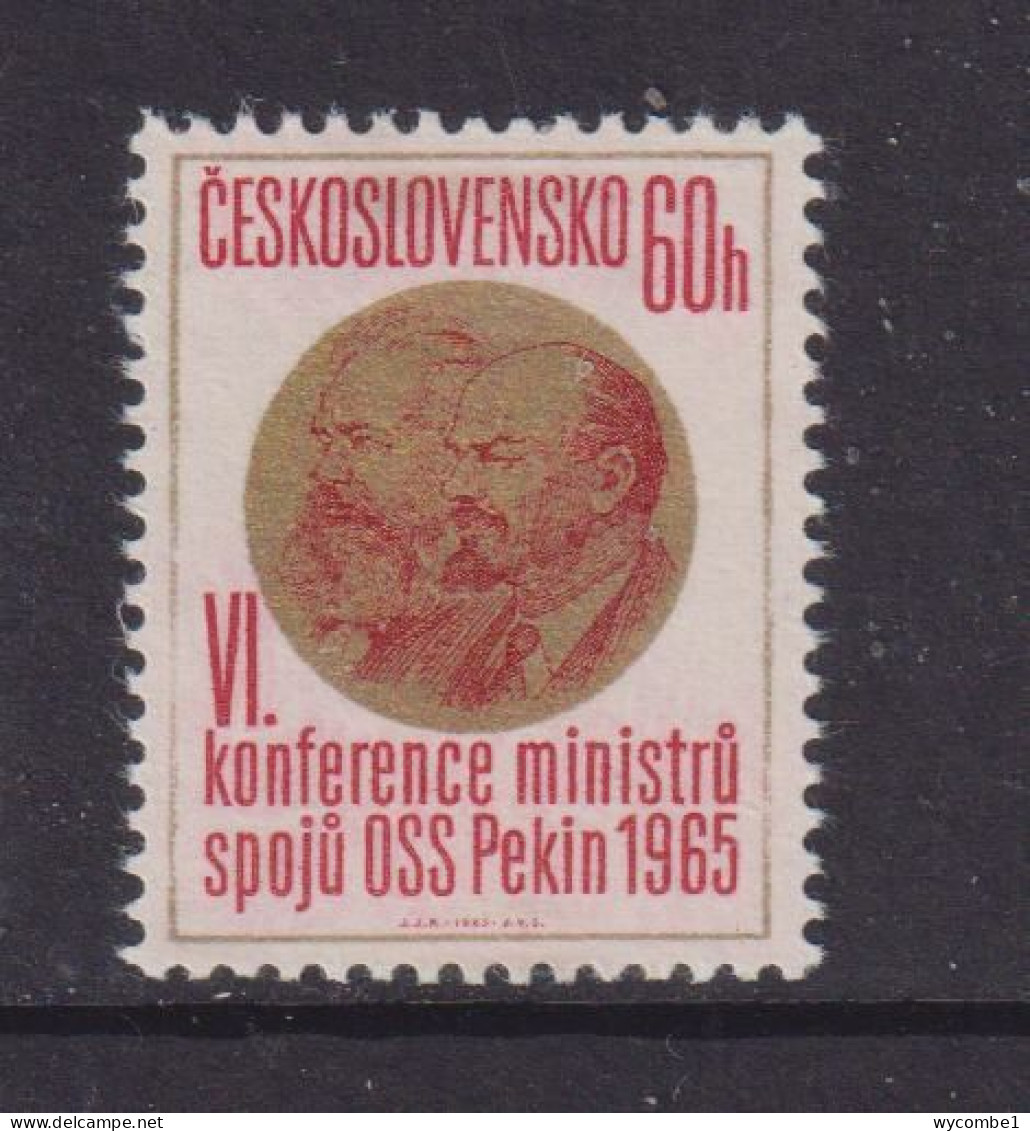 CZECHOSLOVAKIA  - 1965 Postal Conference 60h Never Hinged Mint - Ungebraucht