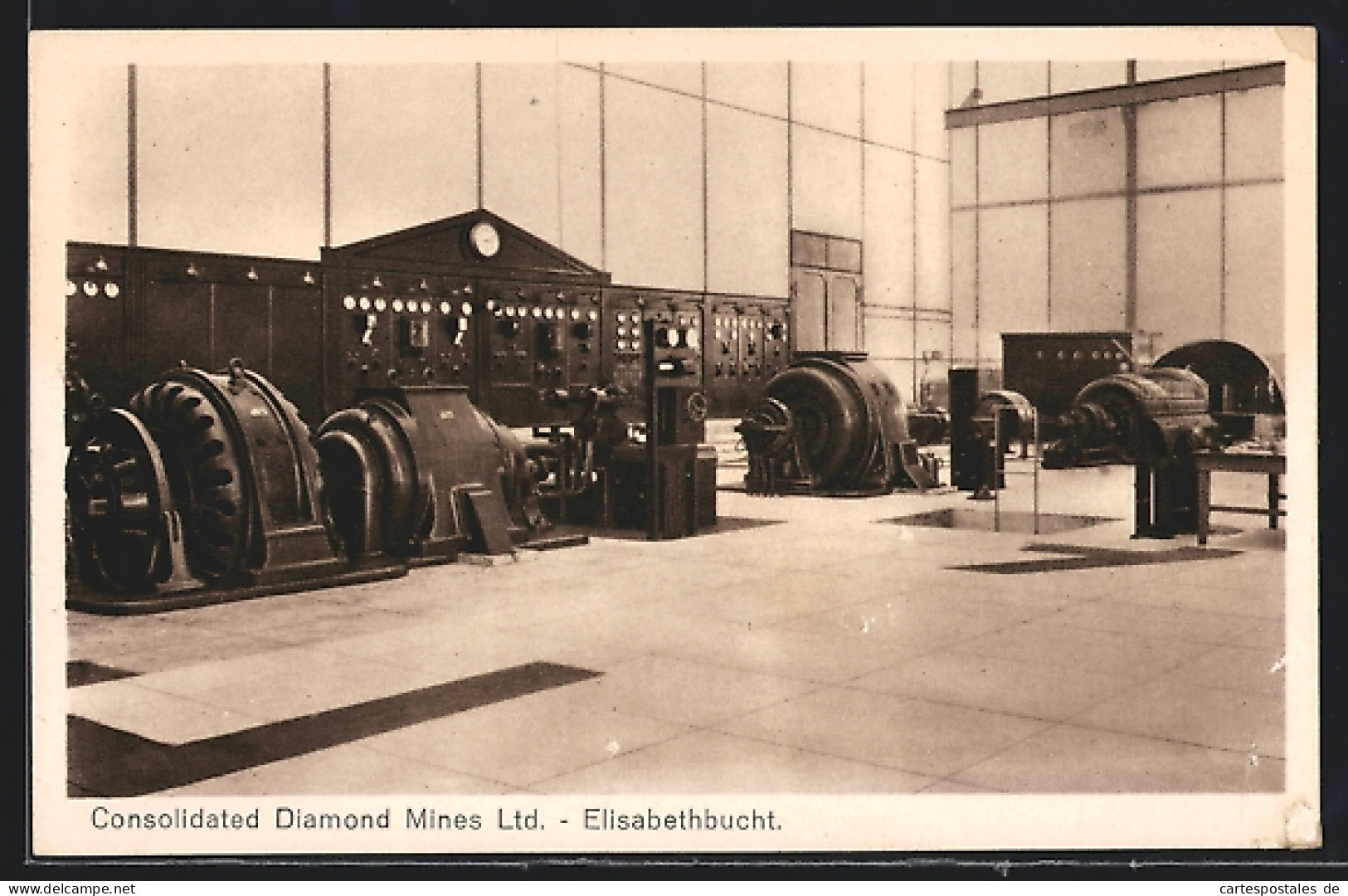 CPA Elisabethbucht, Consolidated Diamond Mines Ltd., Vue Intérieure  - Namibia