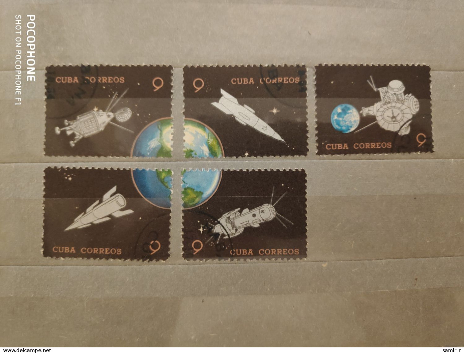 1964	Cuba	Space (F92) - Used Stamps