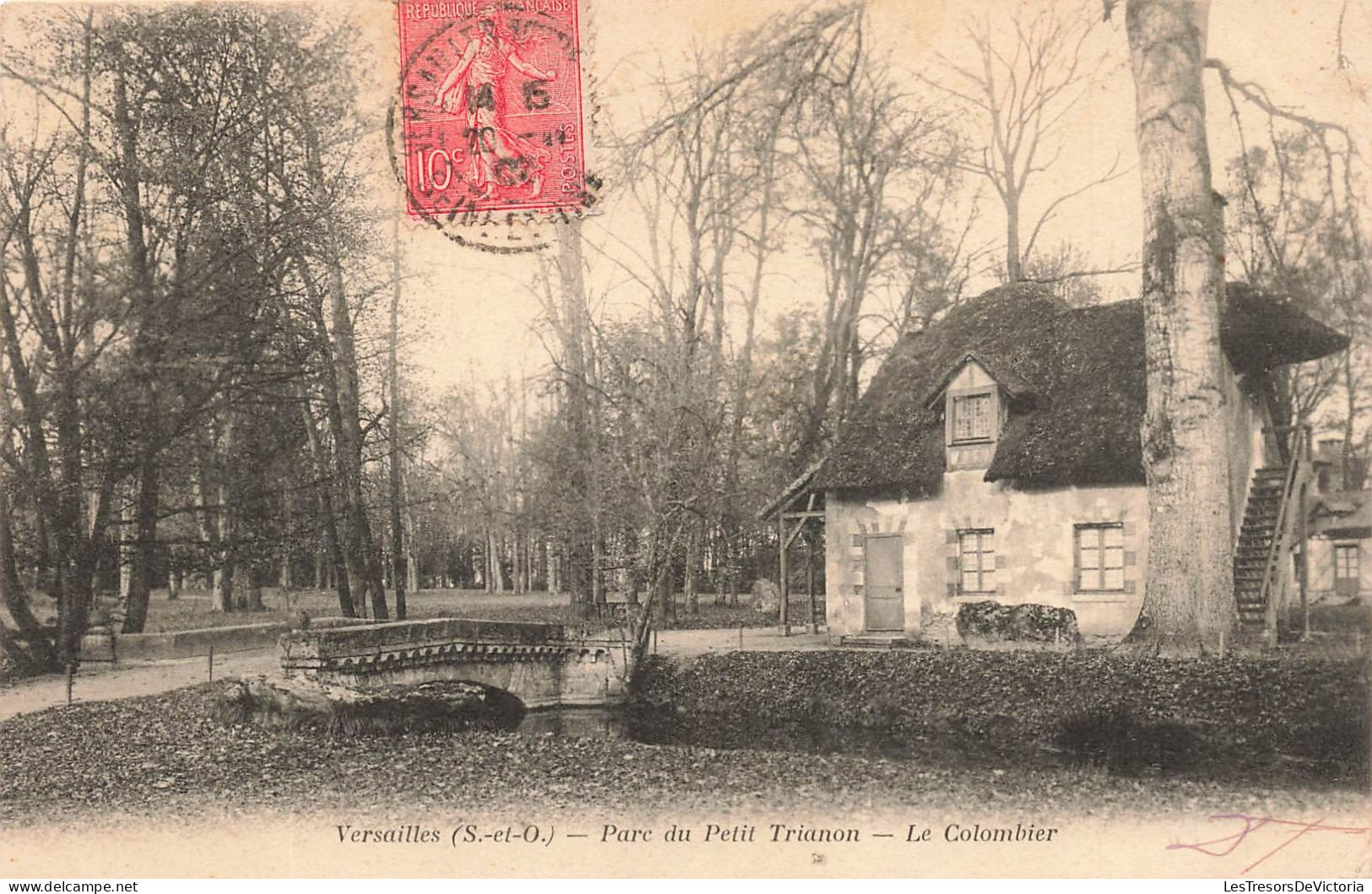 FRANCE - Versailles - Vue Sur Le Parc Du Petit Trianon - Le Colombier - Carte Postale Ancienne - Versailles