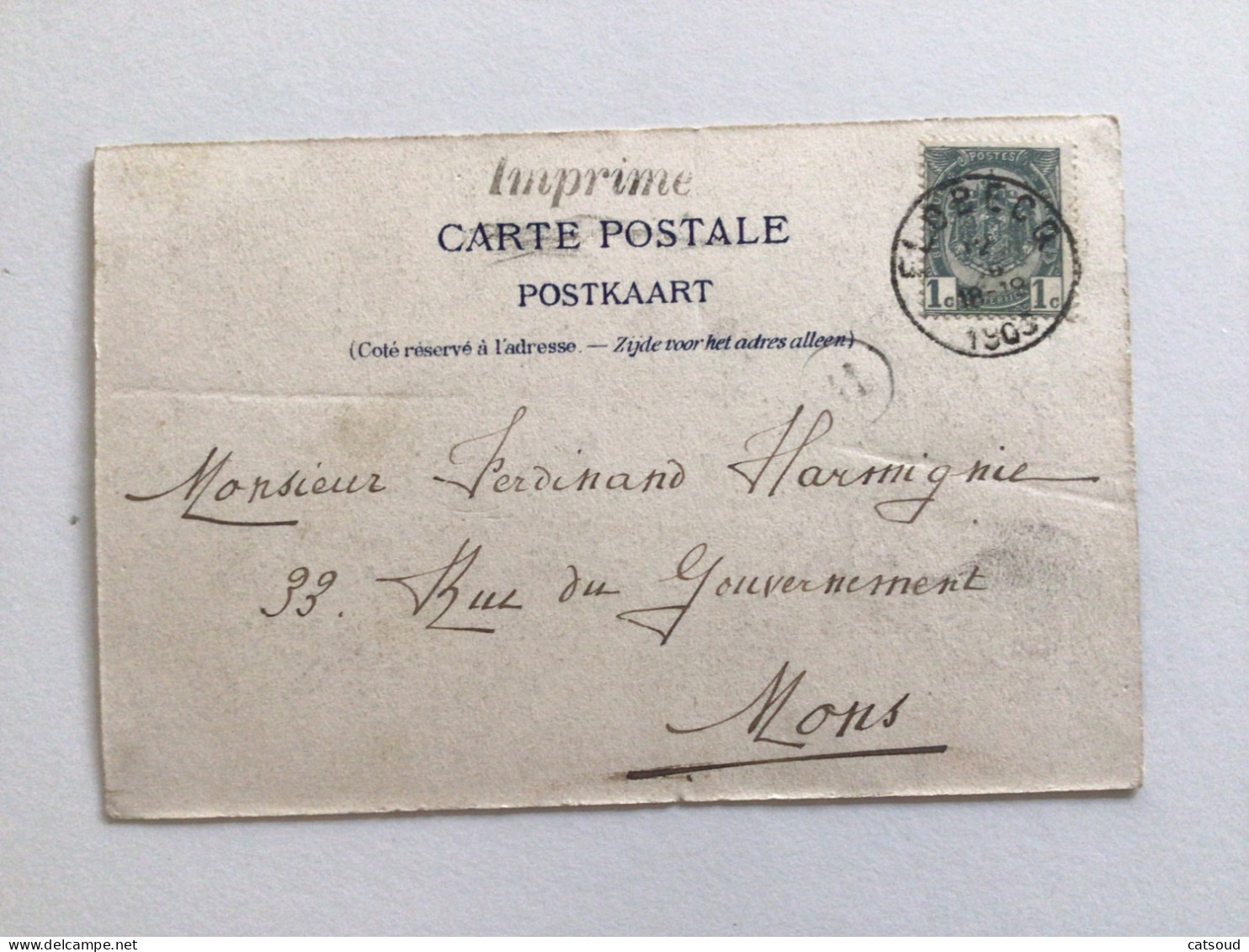 Carte Postale Ancienne (1903) Flobecq Le Vieux Château - Flobecq - Vlösberg