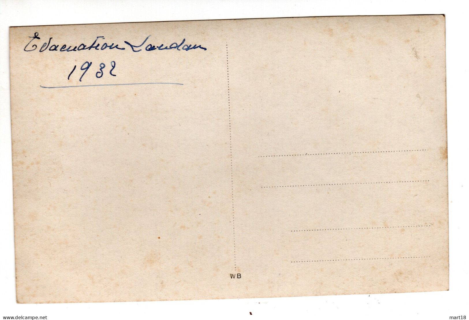 Carte Postale 1932 - Evacuation De LANDAU (Allemagne) - Rassemblement - F - - Landau