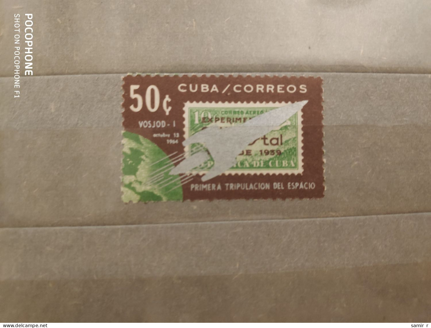 1964	Cuba	Space (F92) - Ongebruikt