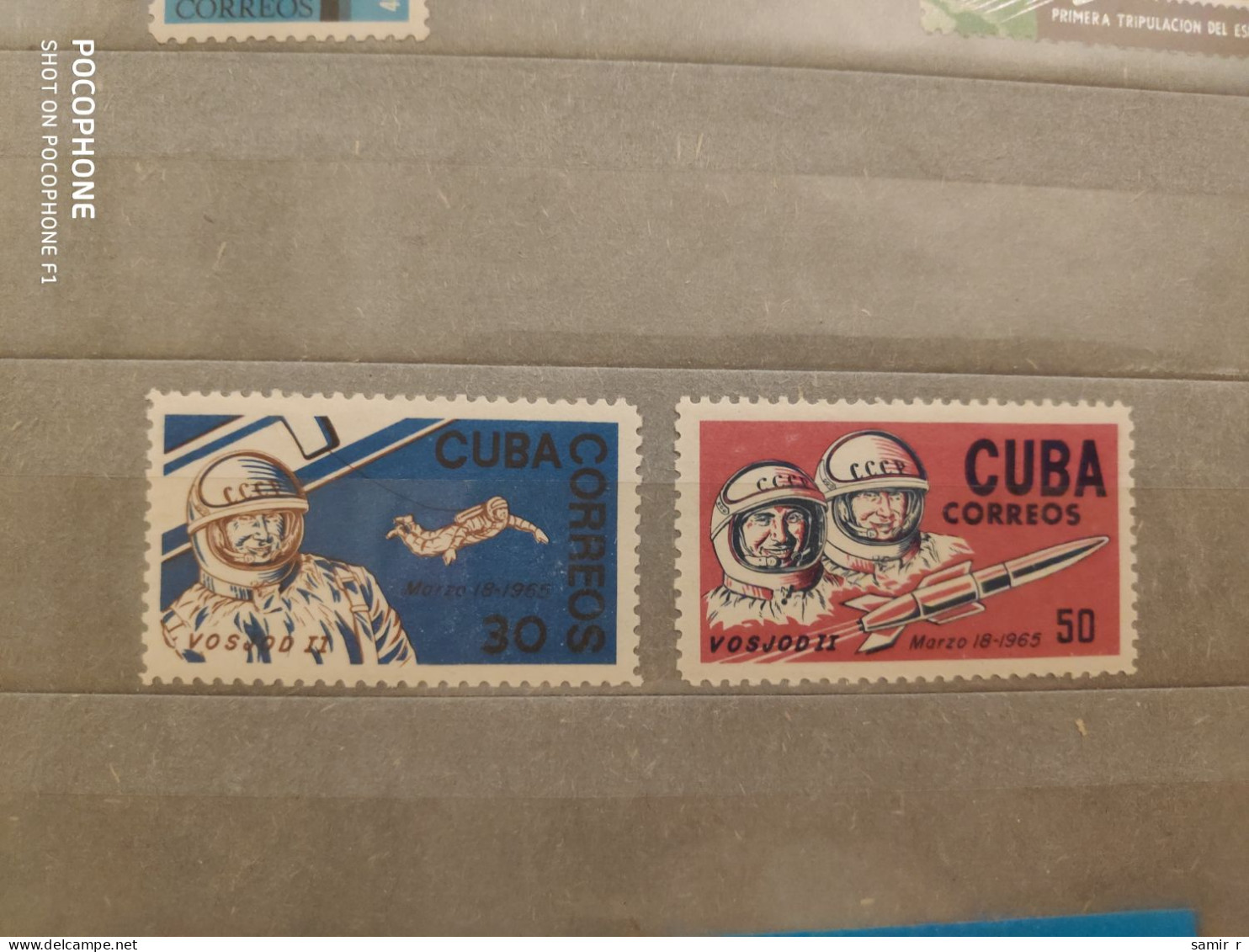 1965	Cuba	Space (F92) - Ongebruikt