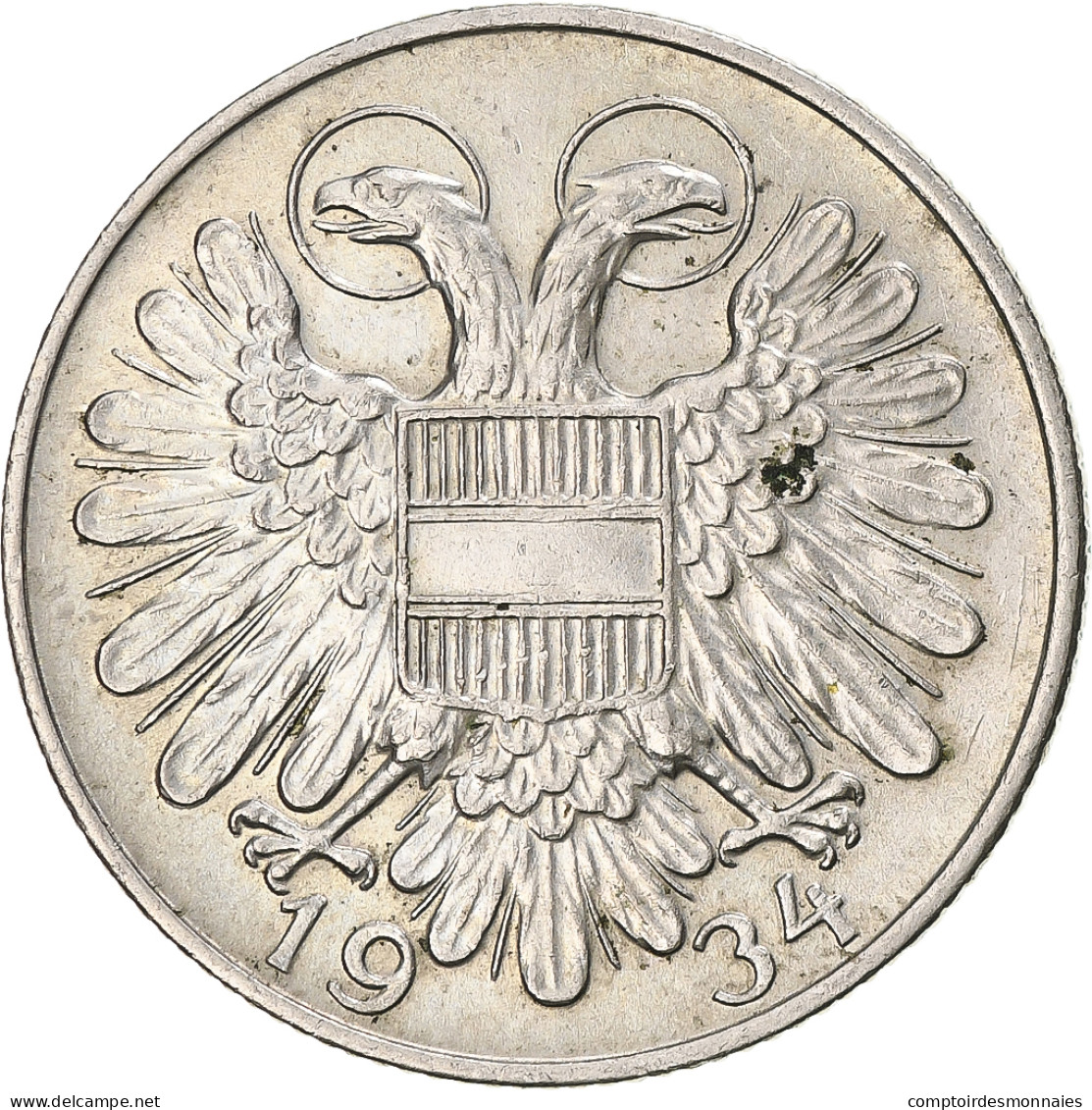 Monnaie, Autriche, Schilling, 1934, TTB+, Cupro-nickel, KM:2851 - Autriche