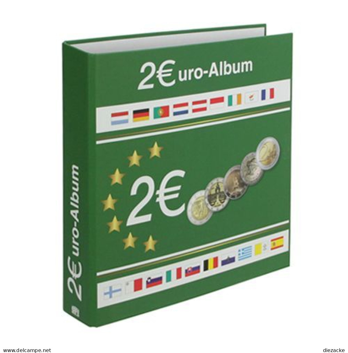 Safe Münzalbum "Designo-2-Euro" Nr. 8556 Mit 5 Blatt Neu - Zubehör