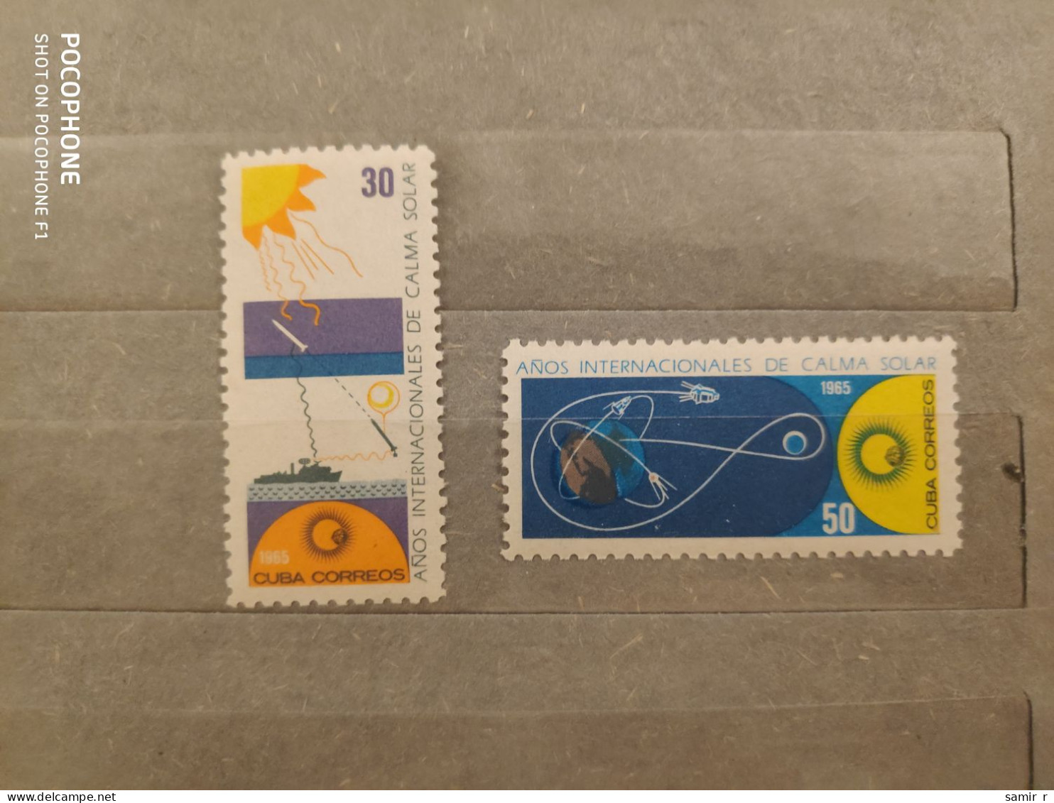 1965	Cuba	Space (F92) - Unused Stamps