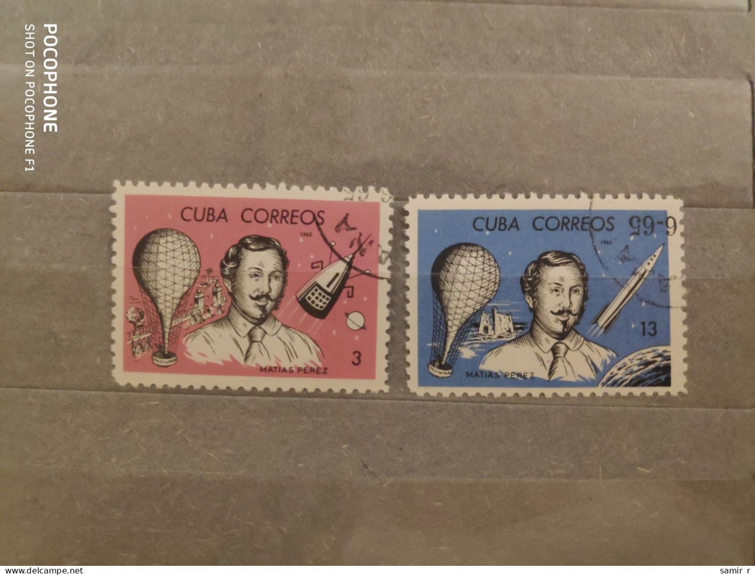1965	Cuba	Space (F92) - Used Stamps